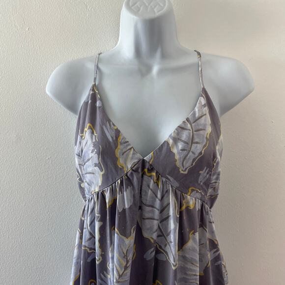 Pataloha Dress Womens Small Strappy Loose Flowy Hawaii Tropical Pocket Maxi - Picture 6 of 12